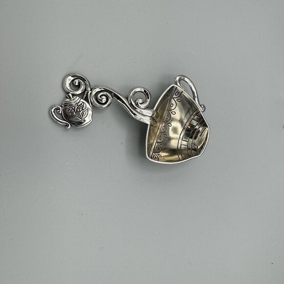 La Cucina by Ganz Everything Spoon Tea Bag Holder Spoon Rest Tea Scoop 1 Tbsp - Picture 3 of 4